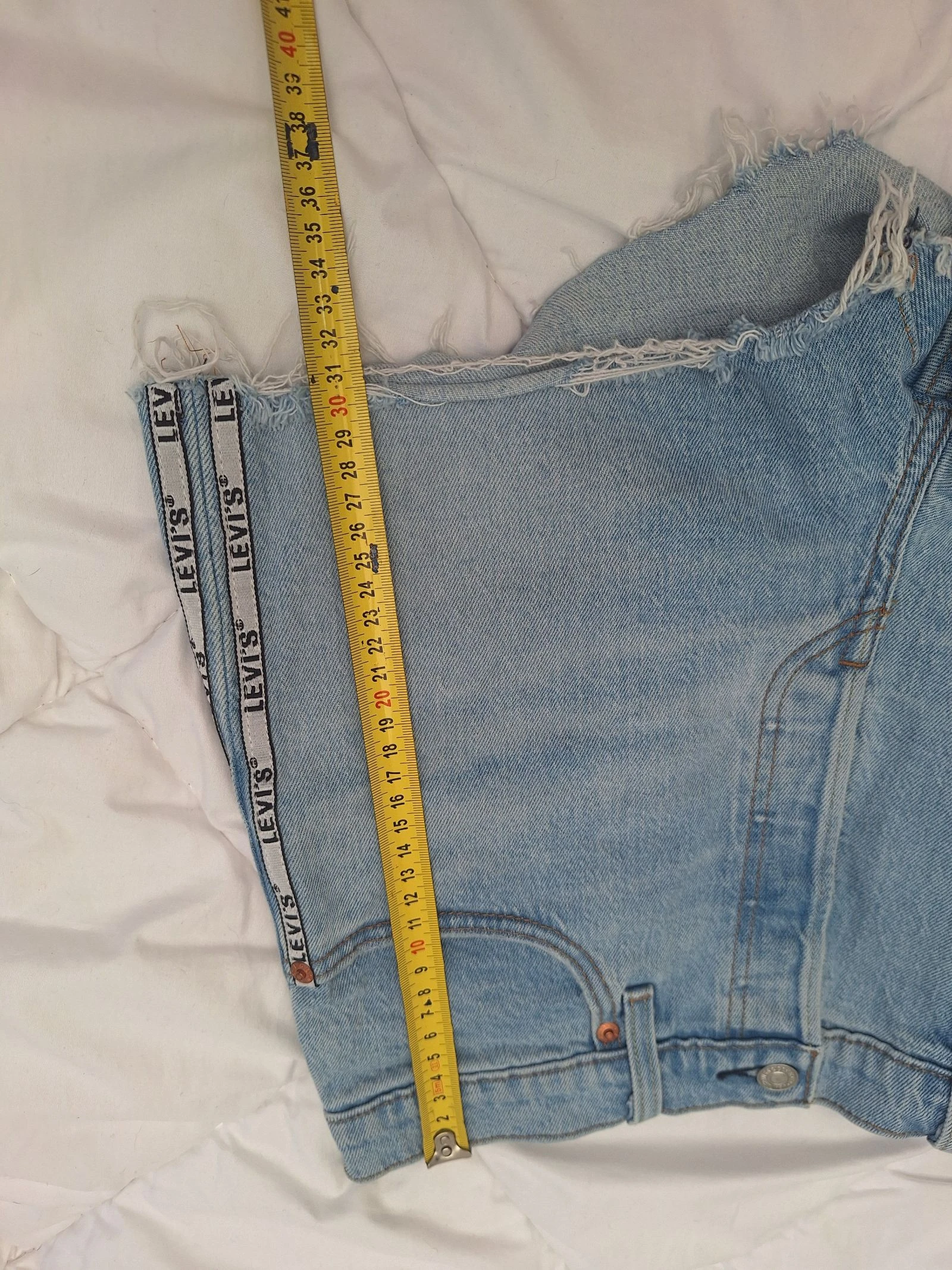 Levi's jeans shorts light blue size W29 – photo 6